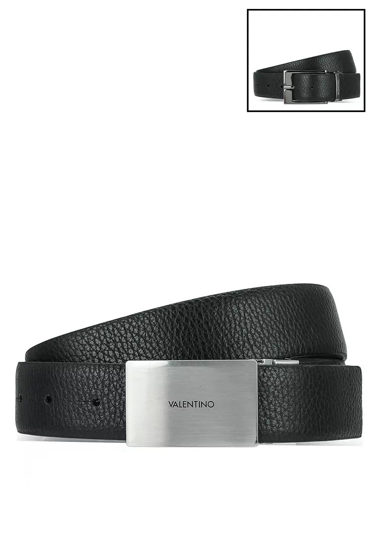 Mario valentino black new arrivals belt