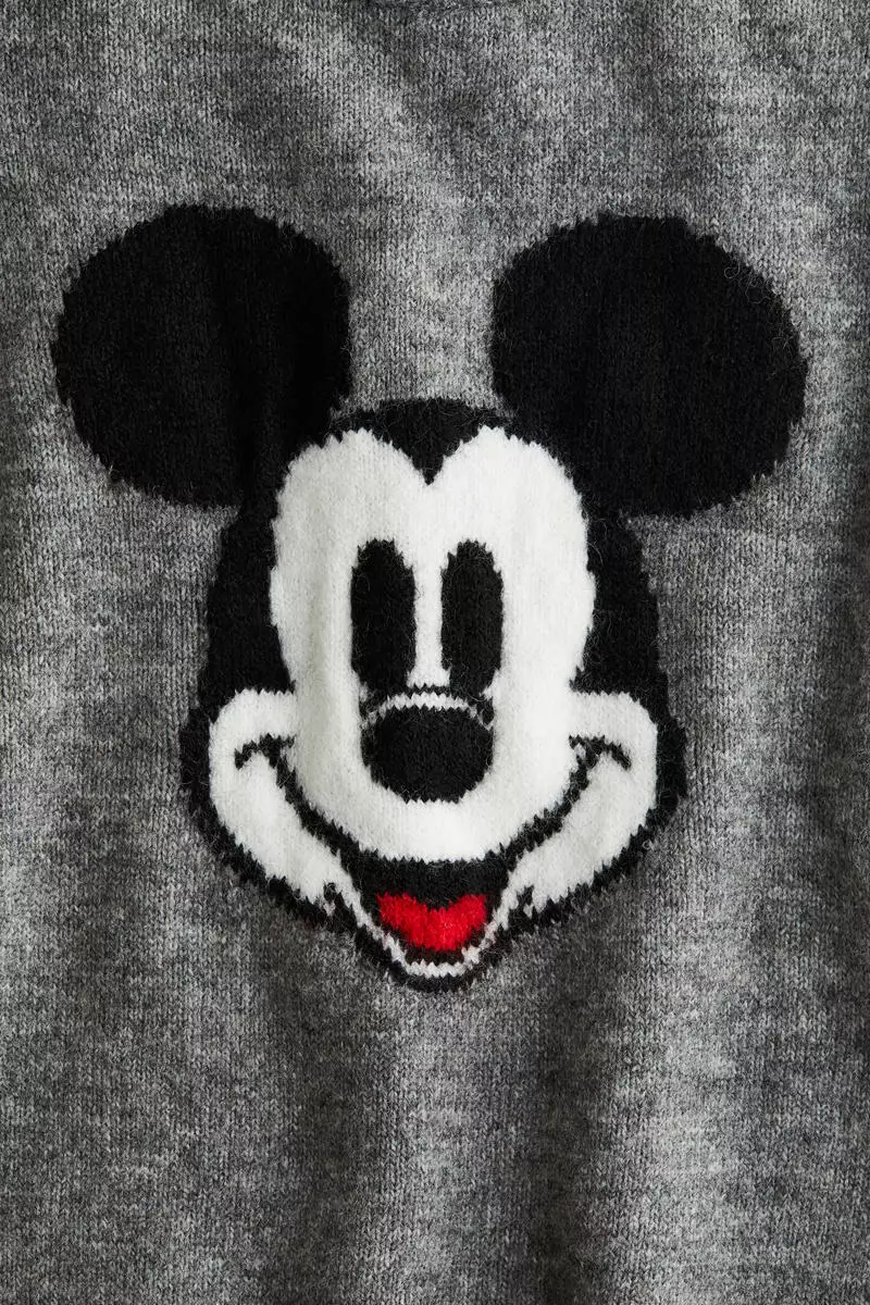 Jacquard-knit jumper