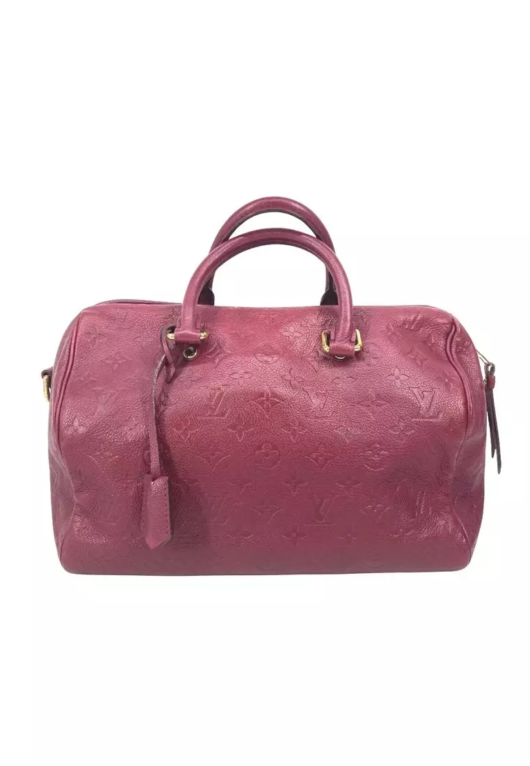 Speedy 30 Preloved Lv Louis Vuitton 2019 Bandoulière Damier Ebene