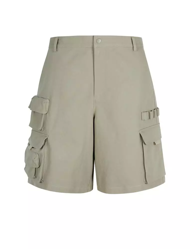 Simple Straight Mid-Length Pants