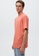 MANGO Man 紅色 Cotton Linen-Blend T-Shirt 31576AA383E0C1GS_4