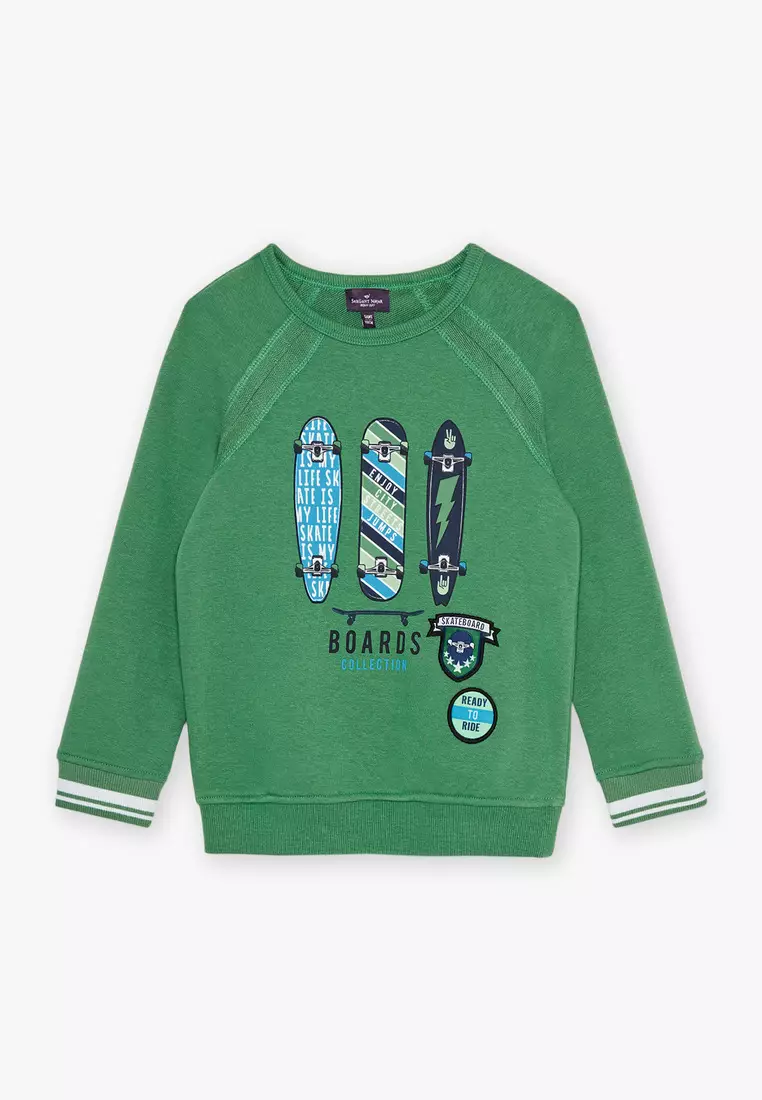 Skateboard crewneck deals sweatshirts