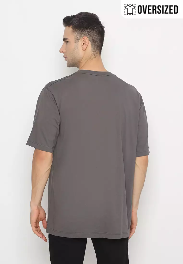 RBJ Unisex T-Shirt Teddy Cotton Combed Oversized Pria 2079350031