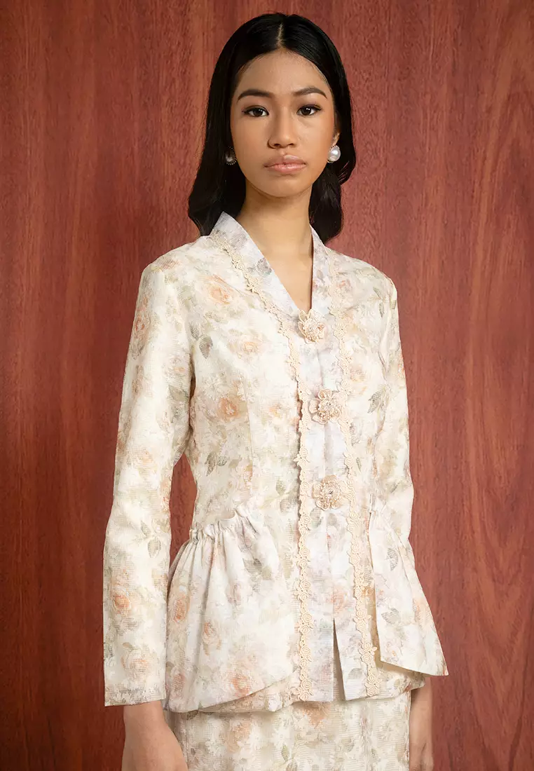 RUBY PEPLUM KEBAYA SET