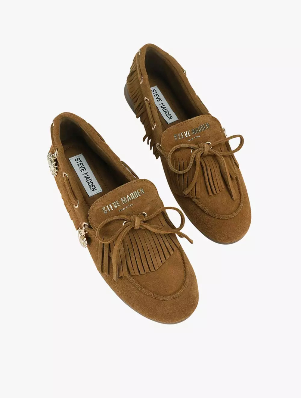 Jual Steve Madden Steve Madden RASCALS Women's Flats - Tan Original ...