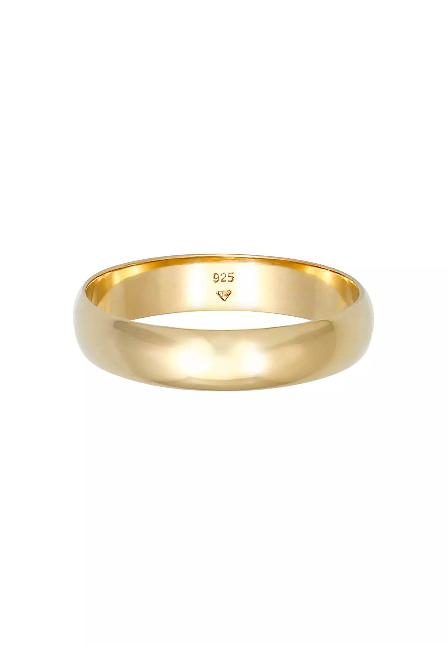 Ring Band Basic Casual Look Trend Blogger Gold Plated