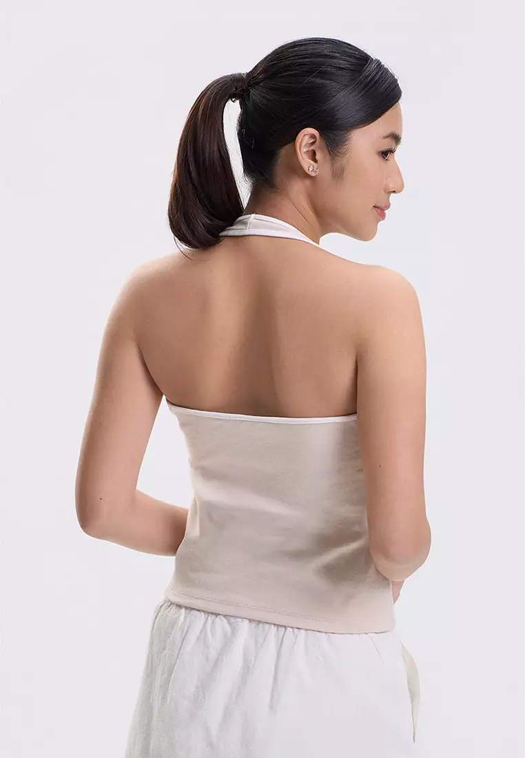 Slim Halter Tank Top