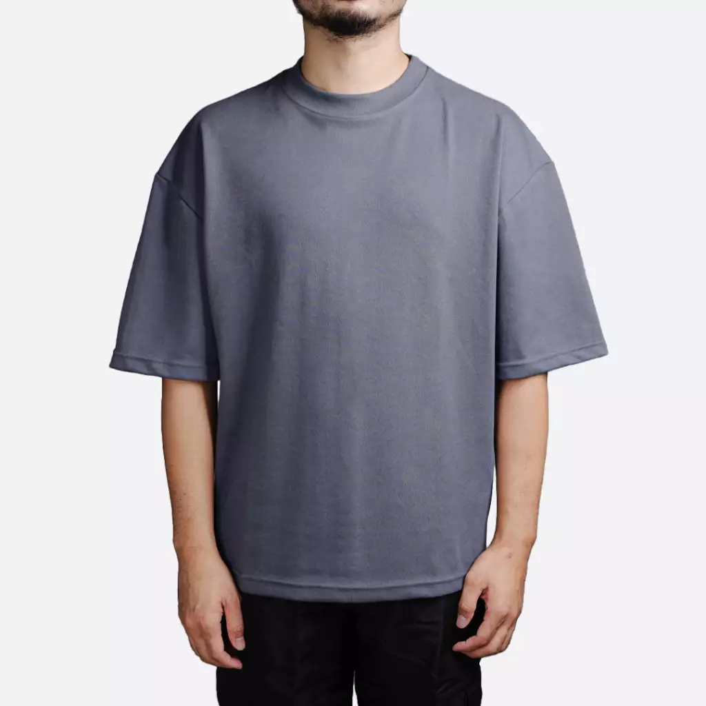 Gloaming Kaos Oversized Cotton Danball 290 Gsm Grey