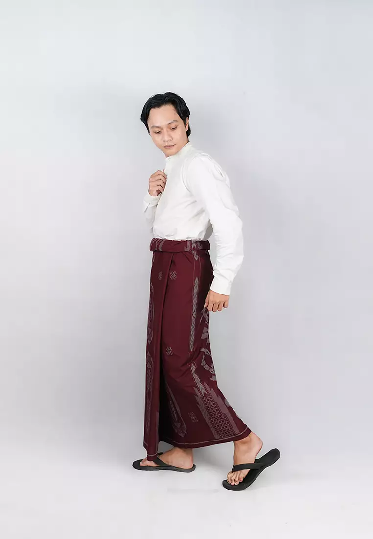 My Aksa Batik Sarung Sakha Red