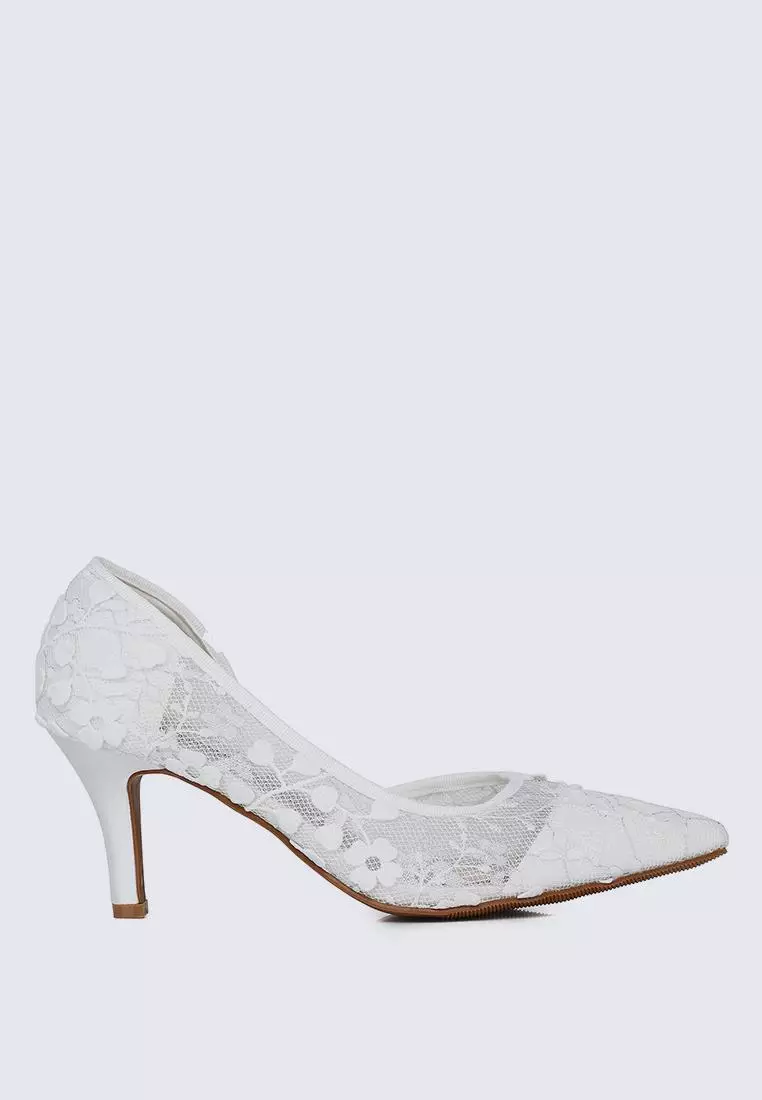 Discount on My Ballerine  shoes - SKU: My Ballerine Giana Comfy Pumps In White