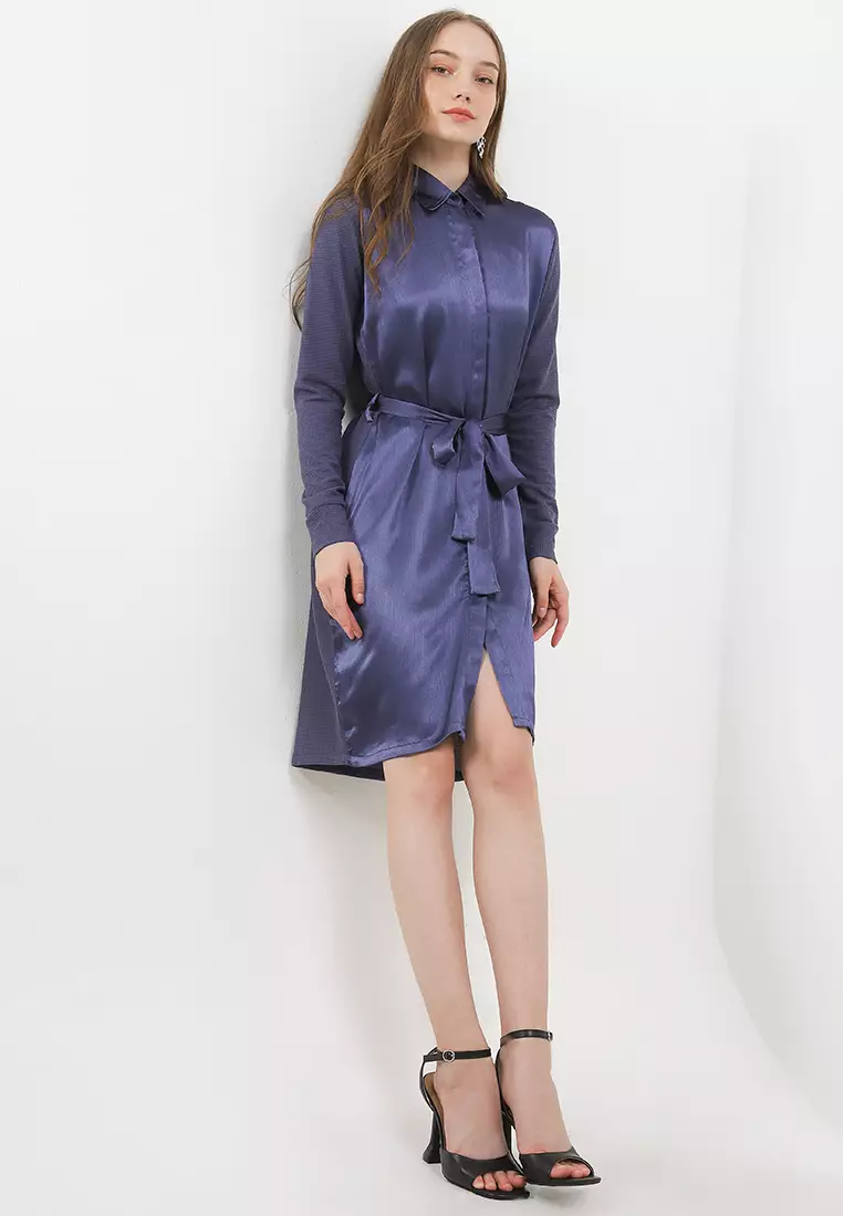 Manie Dress In Blue