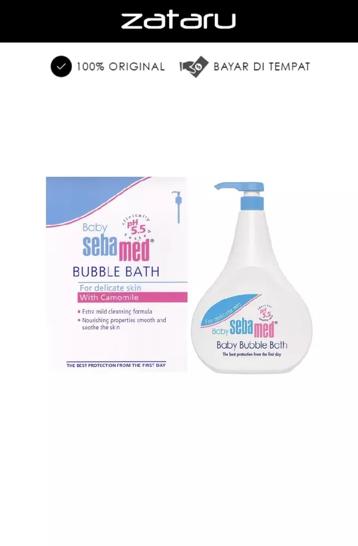 Harga sebamed shop baby bubble bath
