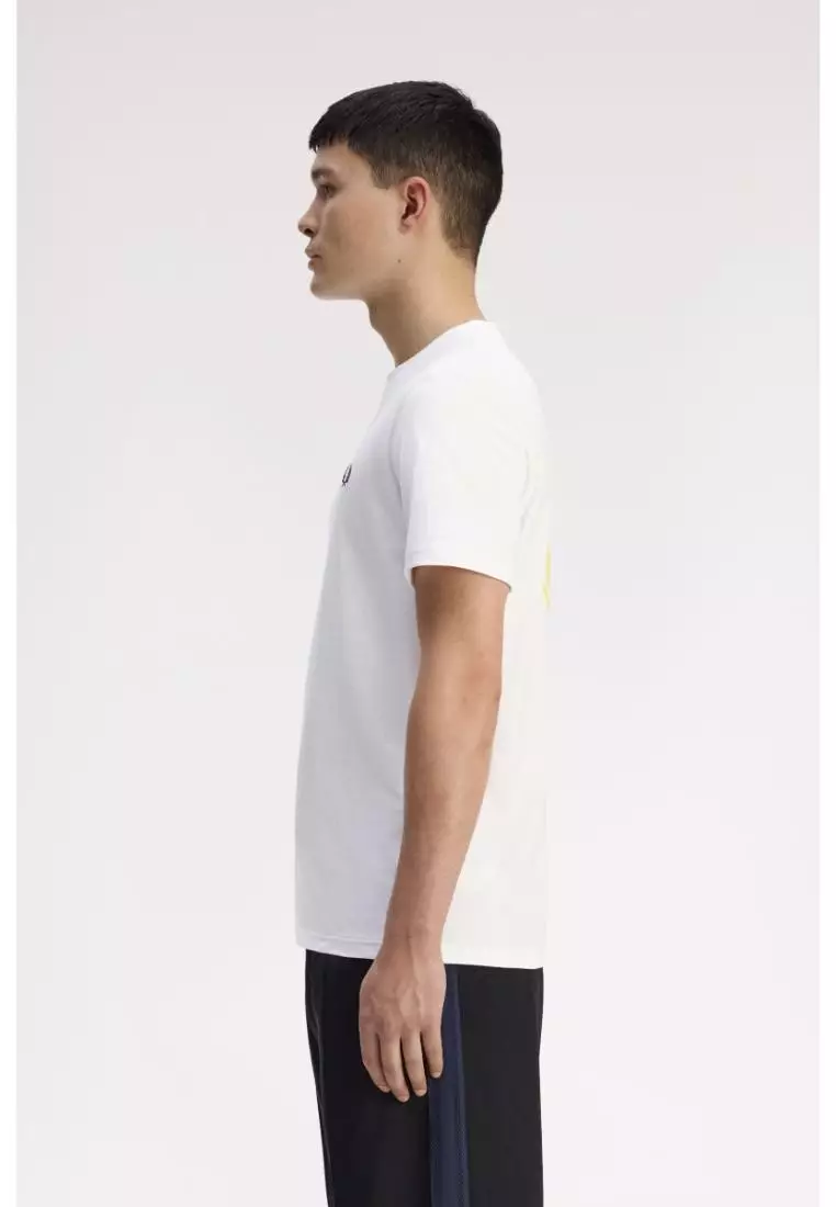 Fred Perry M1772 Signature T-Shirt (White)