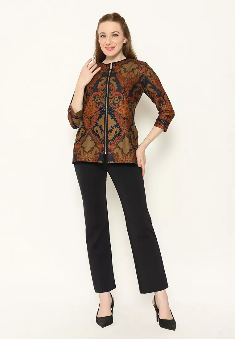 Hadinata Batik Wanita Blouse Kalyani Karna