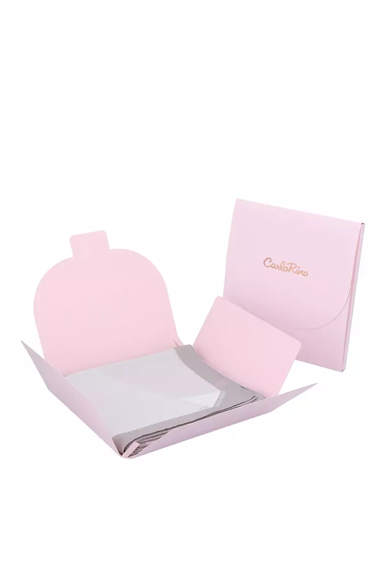 Medium Grey Prism Chiffon Scarf