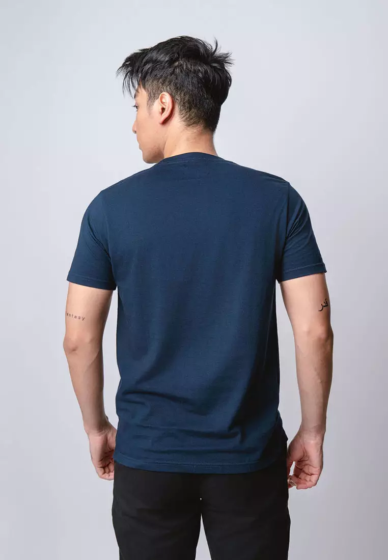 T-Shirt Minimal Logo Navy