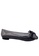 Halo black Bow Waterproof Jelly Shoes 10B54SH059F00BGS_1