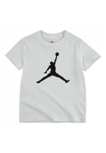 Jordan white Jordan Boy's Jumpman Short Sleeves Tee (2 - 4 Years) - White 89B07KA38F6EF8GS_1
