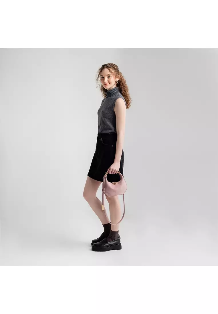 Kuki Mini Bag Suede - Blush