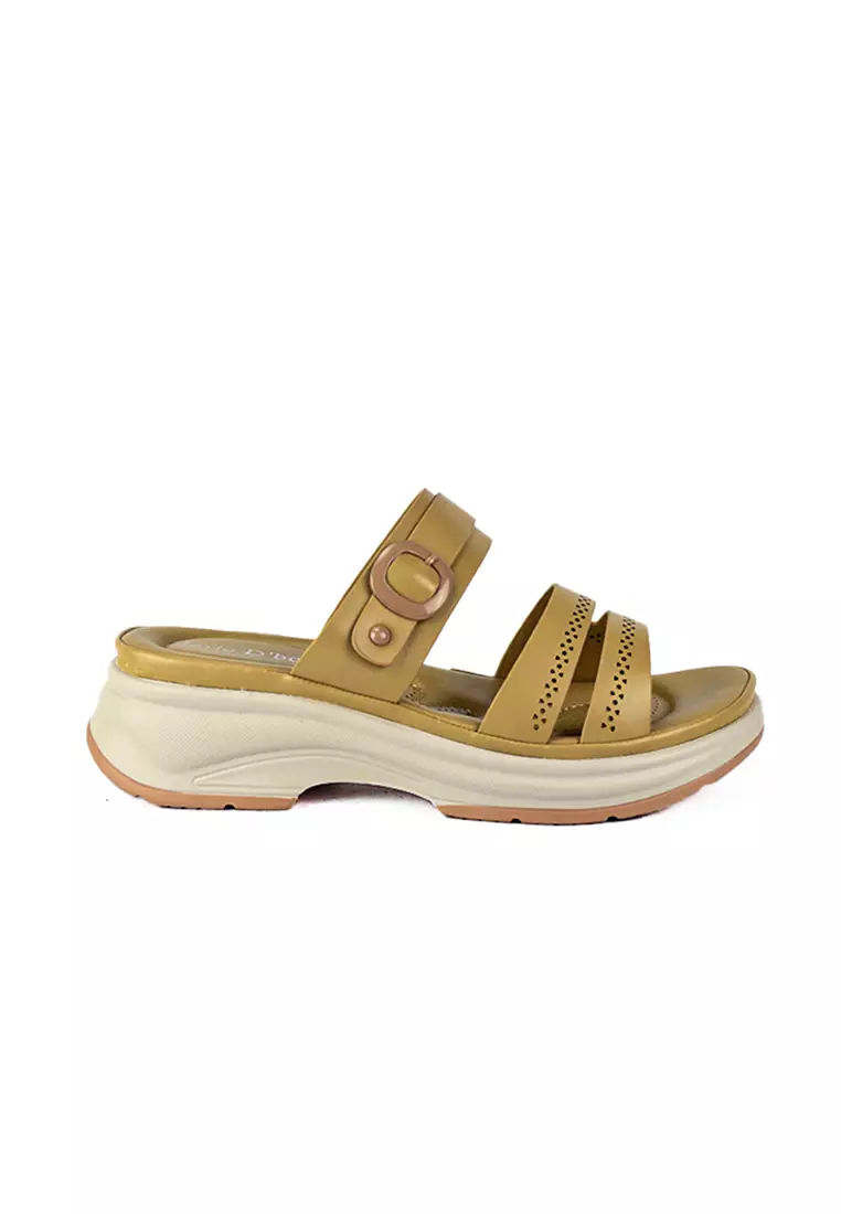 Discount on Mario D' boro Runway  shoes - SKU: Women's Flats Sandals LX 24561 Taupe C50