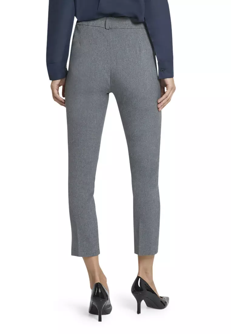 Garwyn Celana Kerja Long Pants Bawahan Wanita Formal Premium Quality - Abu Tua