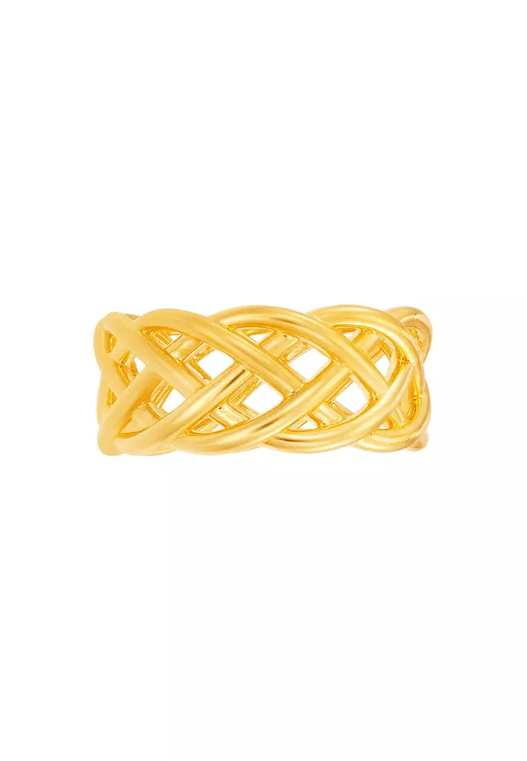 HABIB 999/24K Yellow Gold Ring WWGR1830524