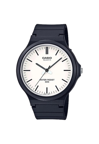 CASIO black Casio Large Case Analog Watch (MW-240-7EV) 0A704AC8DE08F2GS_1