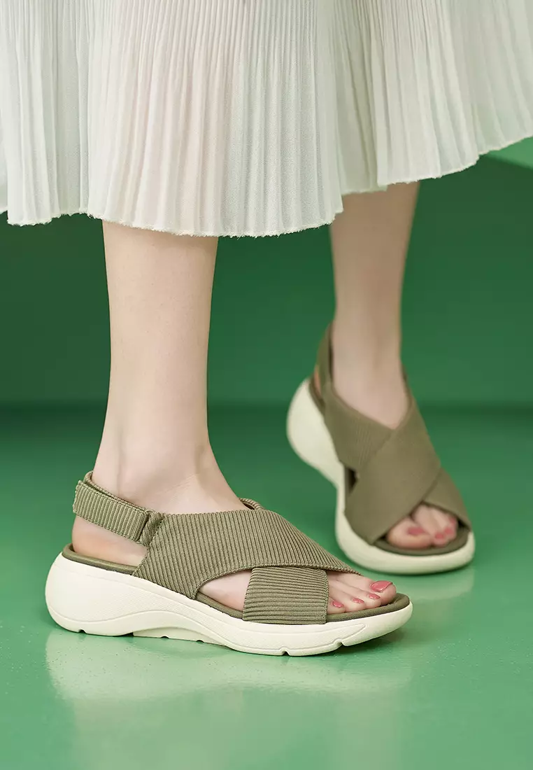 Buy Twenty Eight Shoes Platform Velcro Strappy Sandals ALM398 6