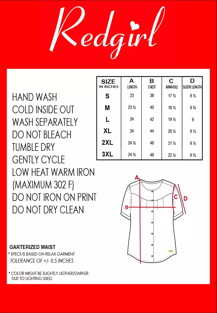 Bold Twill Short Sleeves Round Neck Blouse