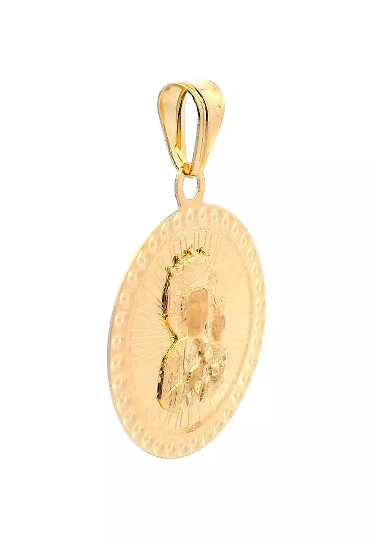 18K Yellow Gold Pendant GP-9594