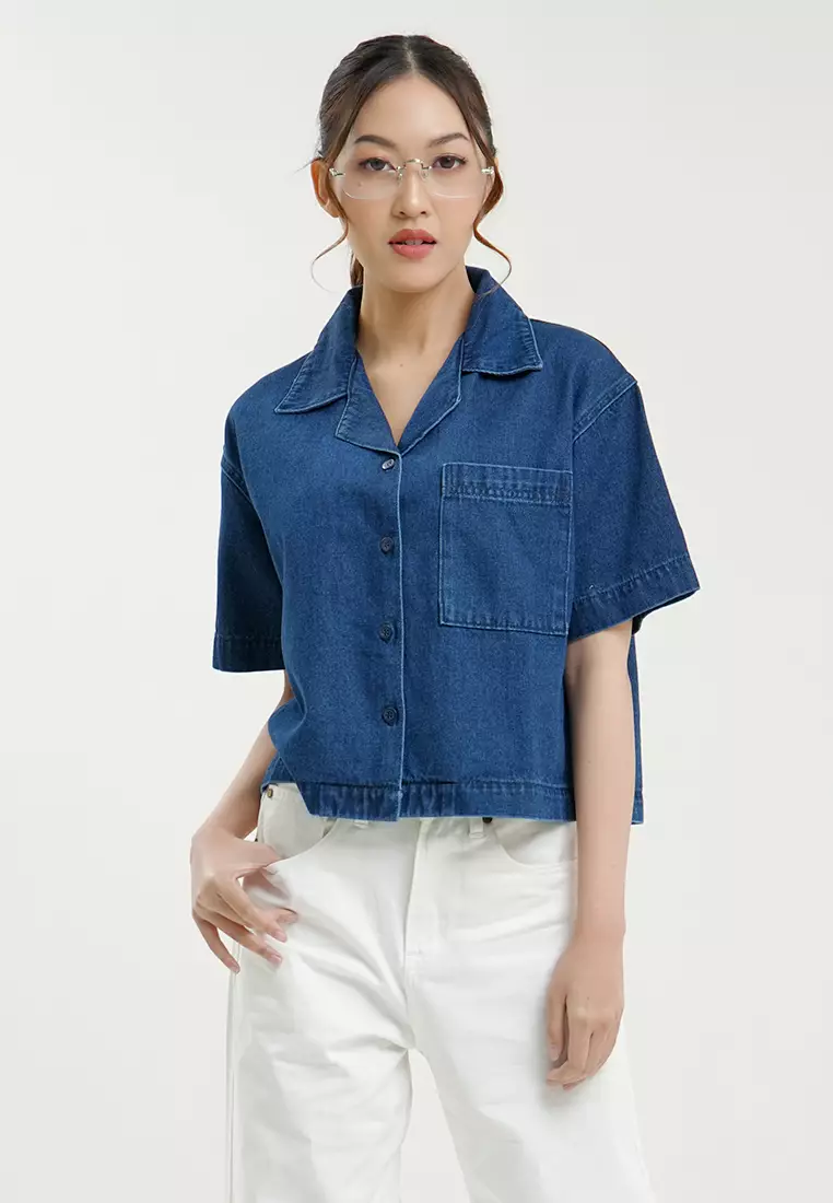 Jual Hardware Hardware Clothing Atasan Kemeja Wanita Hardware Oversized ...