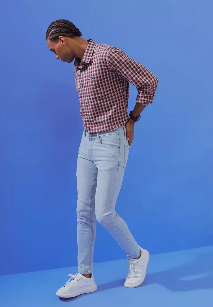 Sharks - 820 Iconic Slim Jeans - Blue [SGD2D0192]