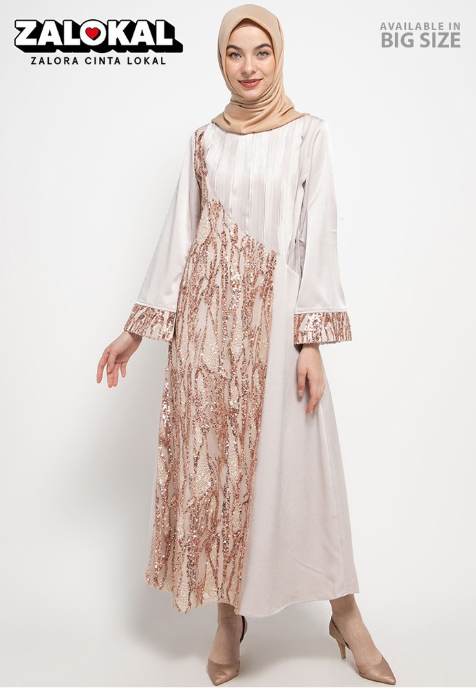 Jual Cardinal Femme-Long Gamis Original | ZALORA Indonesia