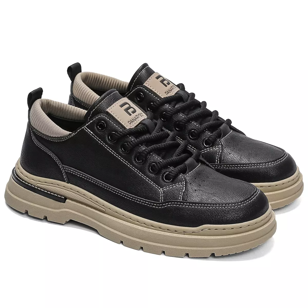 LURAD Sepatu Cowok Kasual Semi Formal Sneakers Pria Kerja Kuliah Sekolah QNF2157