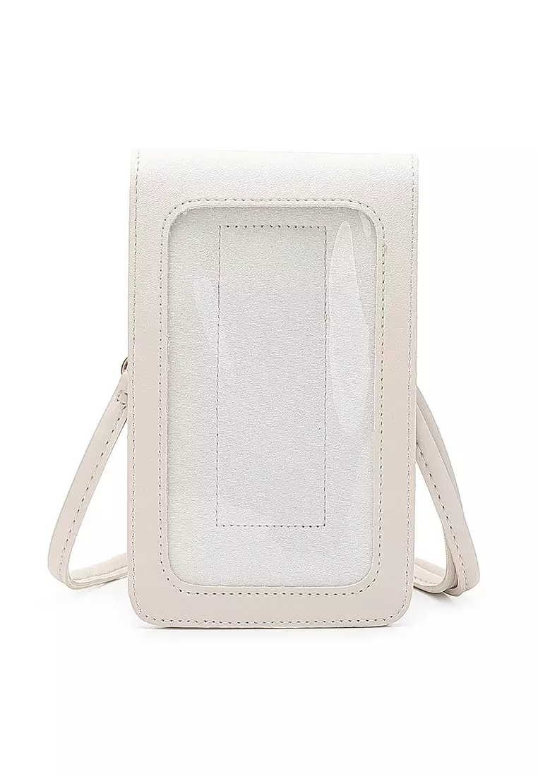 Women's Shoulder Sling Bag / Crossbody Bag - Beige
