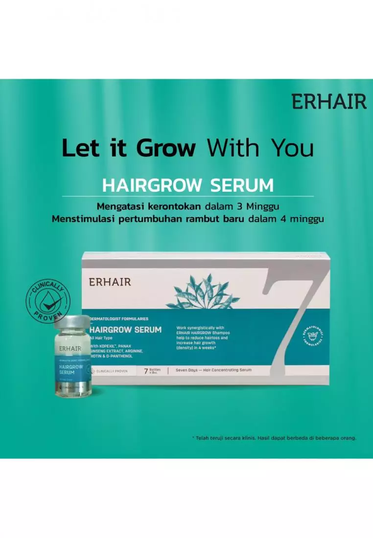 Jual Erha Erha Value Pack Hairgrow Serum 7X8Ml X 2 Pcs Serum Rambut
