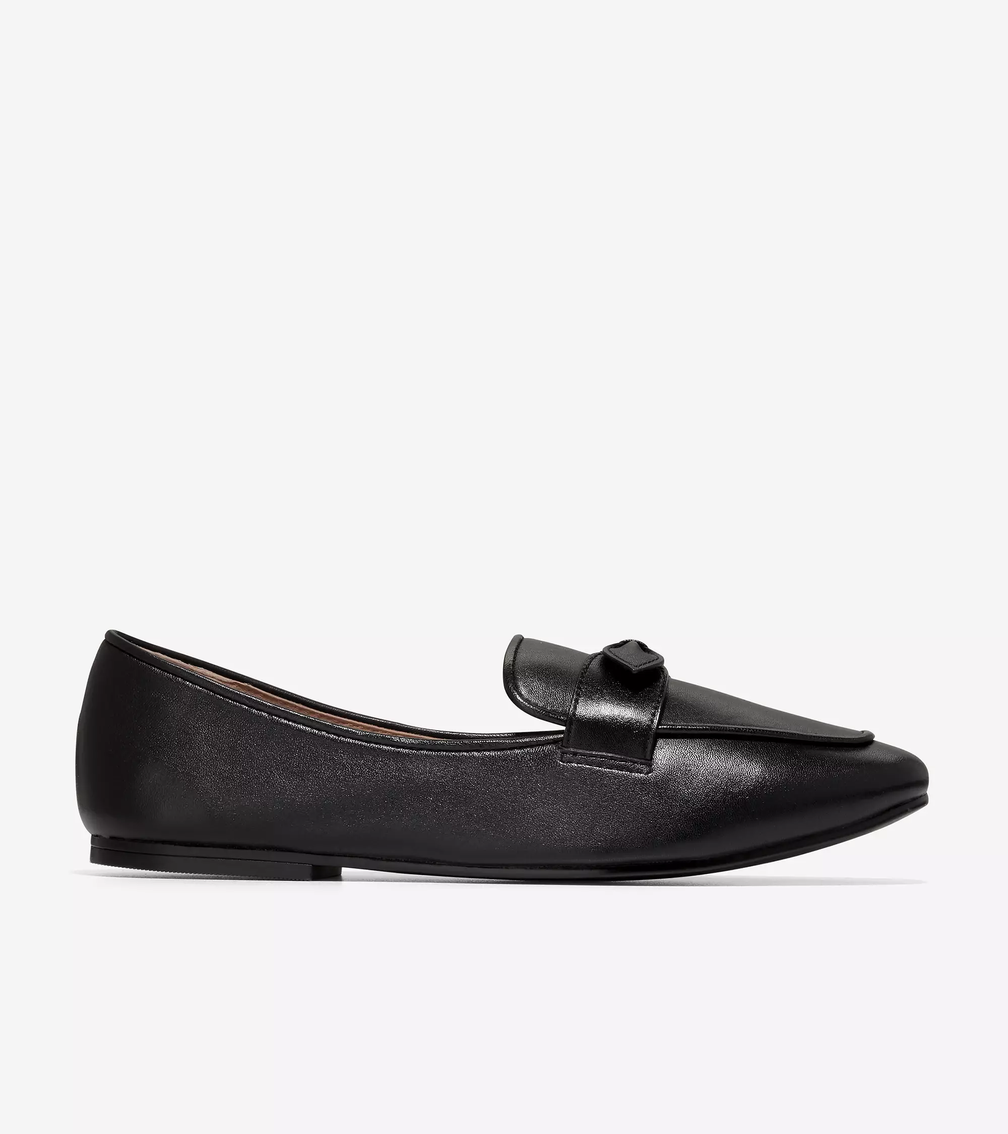 Cole Haan Woman Ch York Bow Loafer:Black Ltr - Sepatu Wanita (Hitam)