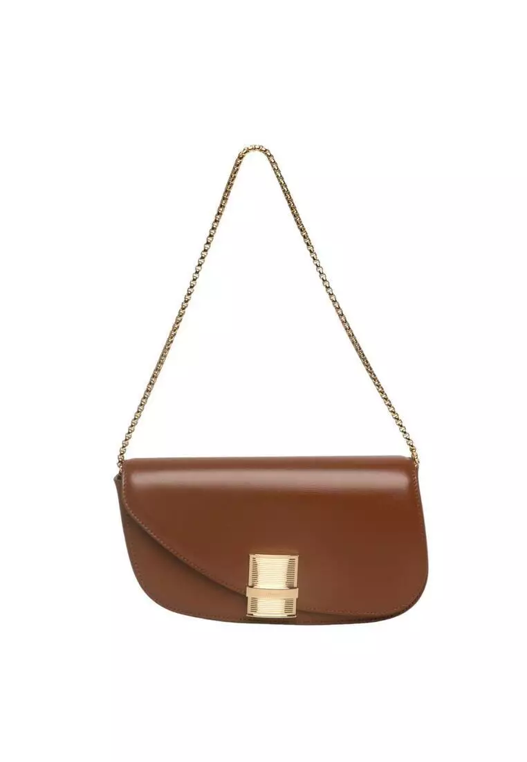 Calfskin Leather Crossbody Bag