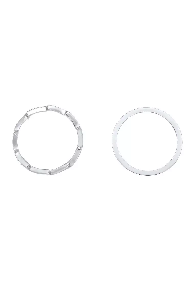 Ring Geo Minimal Trend Blogger Set