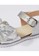Mothercare silver Mothercare Girls sparkly silver bow footbed sandals - Sandal Anak Perempuan 00A45KSDC383FAGS_3