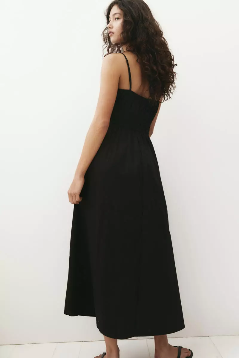 Cotton strappy dress