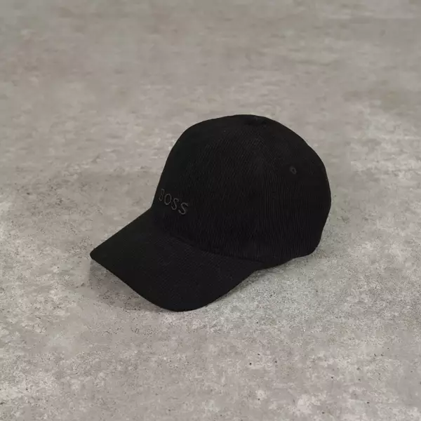 Jual Hugo Boss Topi HUGO BOSS ZED LOGO SUEDE BLACK CAP 100% ORIGINAL ...