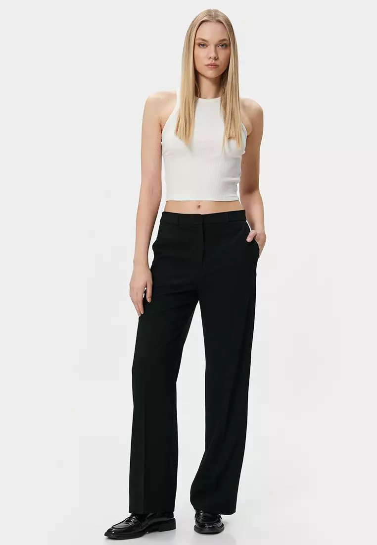 Straight Leg Trousers