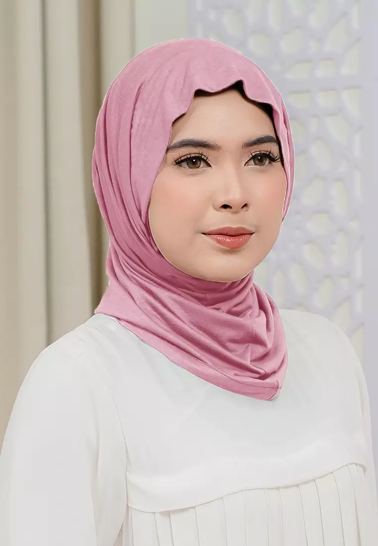 HIJAB INSTAN LUMA - BABY PINK