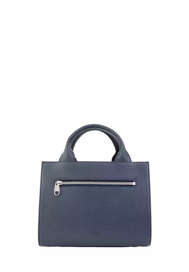 Bonia Black Vera Satchel Bag