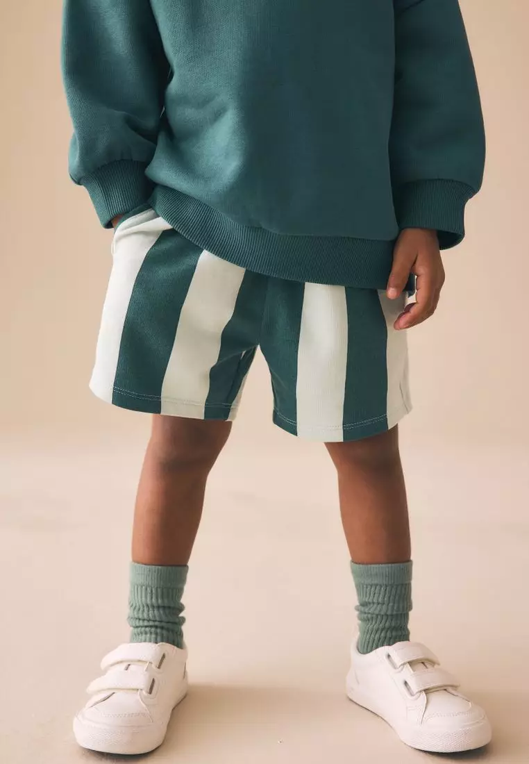 Crew Neck Sweatshirt and Shorts Set (3mths-7yrs)