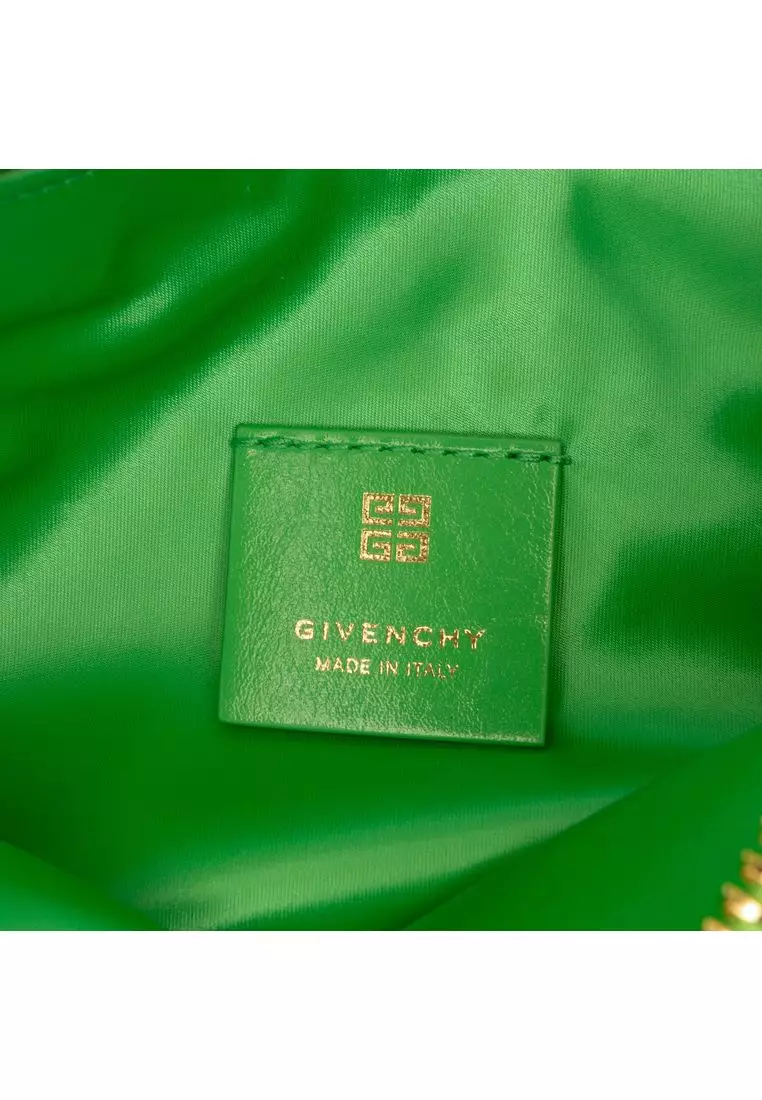 Pre-Loved Givenchy Small Nylon Voyou Party Shoulder Bag