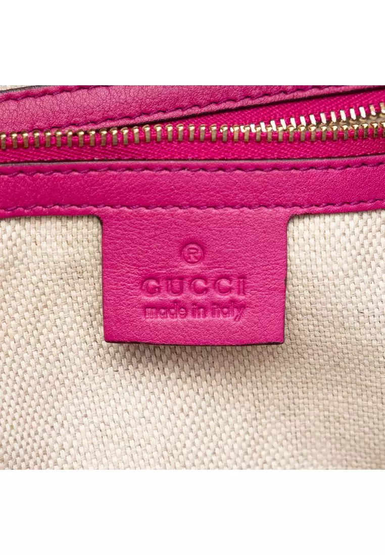 Pre-Loved Gucci Small Patent Soho Satchel