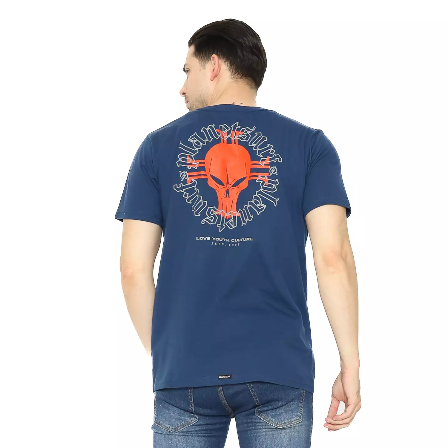 Planet Surf Clothing Kaos Lengan Pendek Pria Runden Men Tee Planet Surf