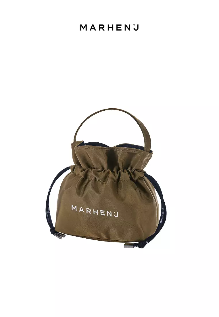 CHARRON + KONY SET Nylon Crossbody Bag Olive Khaki